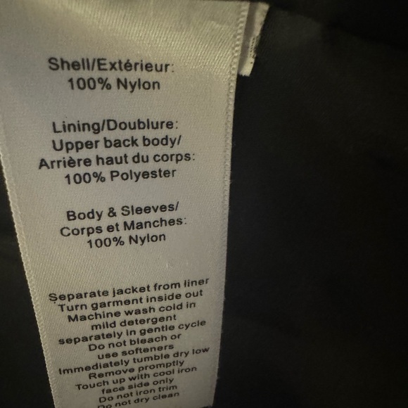 North End black and gray ski/anorak style jacket, women's size large, great cond - Picture 4 of 12